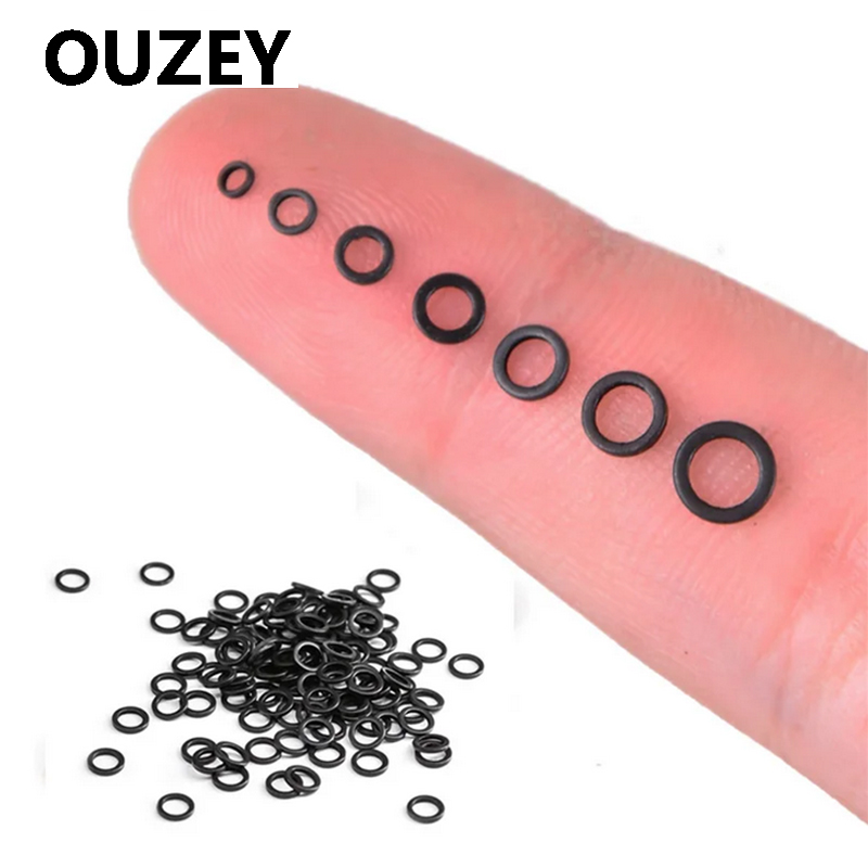 Fishing Equipment Carp - OUZEY 100 Buah Cincin Rig Konektor