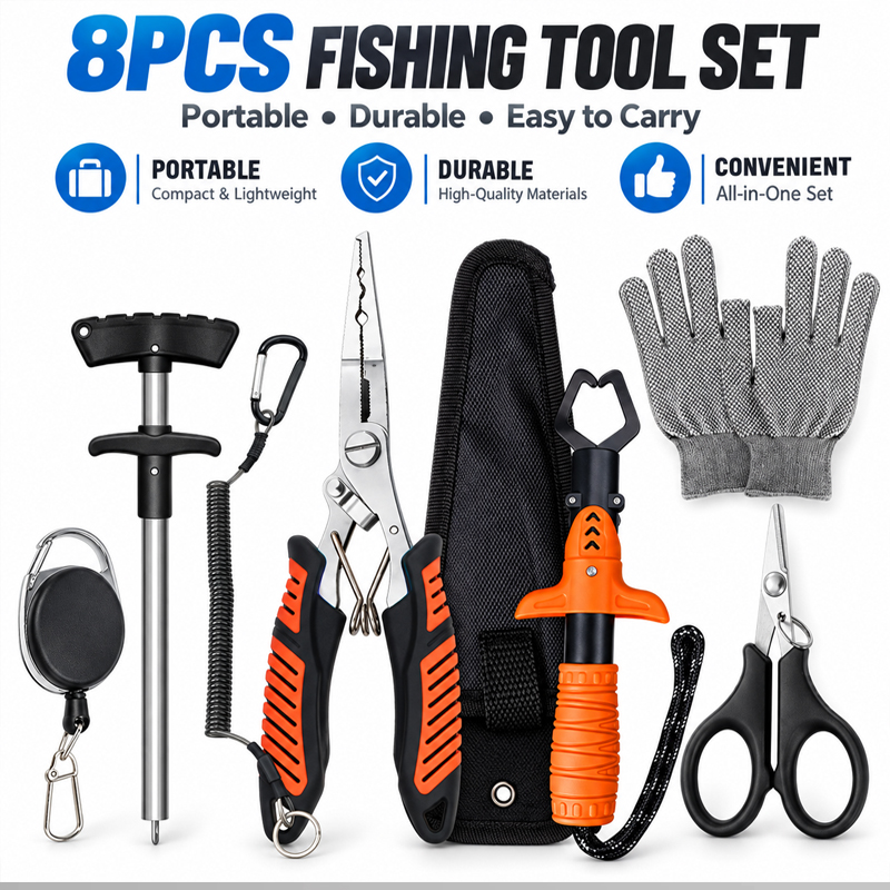 Fishing Equipment Cheap - Set Tang Pancing Multifungsi Profesional, Alat