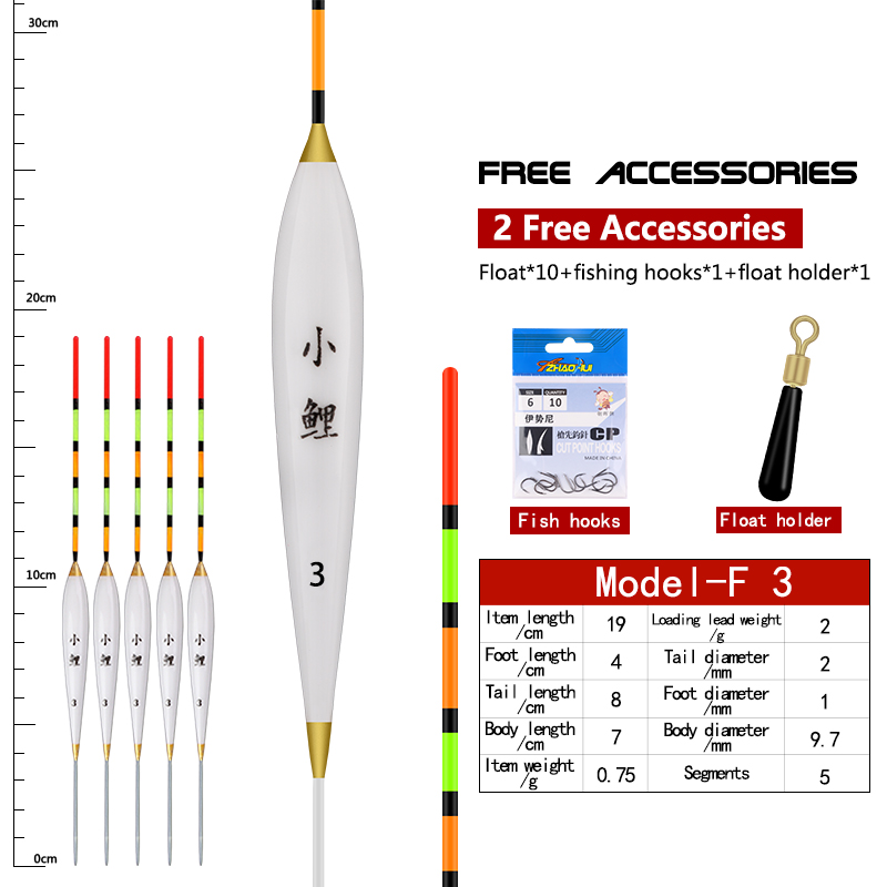 Fishing Equipment Bag - 5 Buah Pelampung Pancing Air Segar