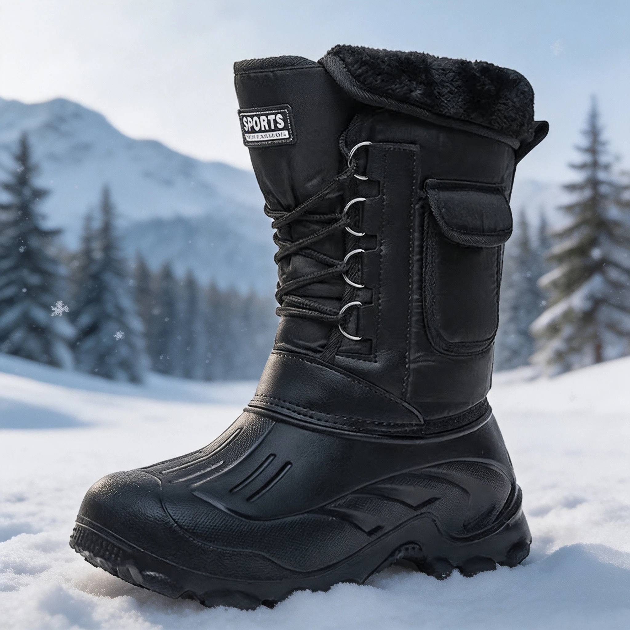 Sepatu Bot Salju Musim Dingin  - Fishing Equipment Carp ulasan dan harga