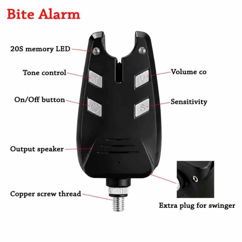Alarm Gigitan Ikan Elektronik  - Fishing Equipment Carp ulasan dan harga